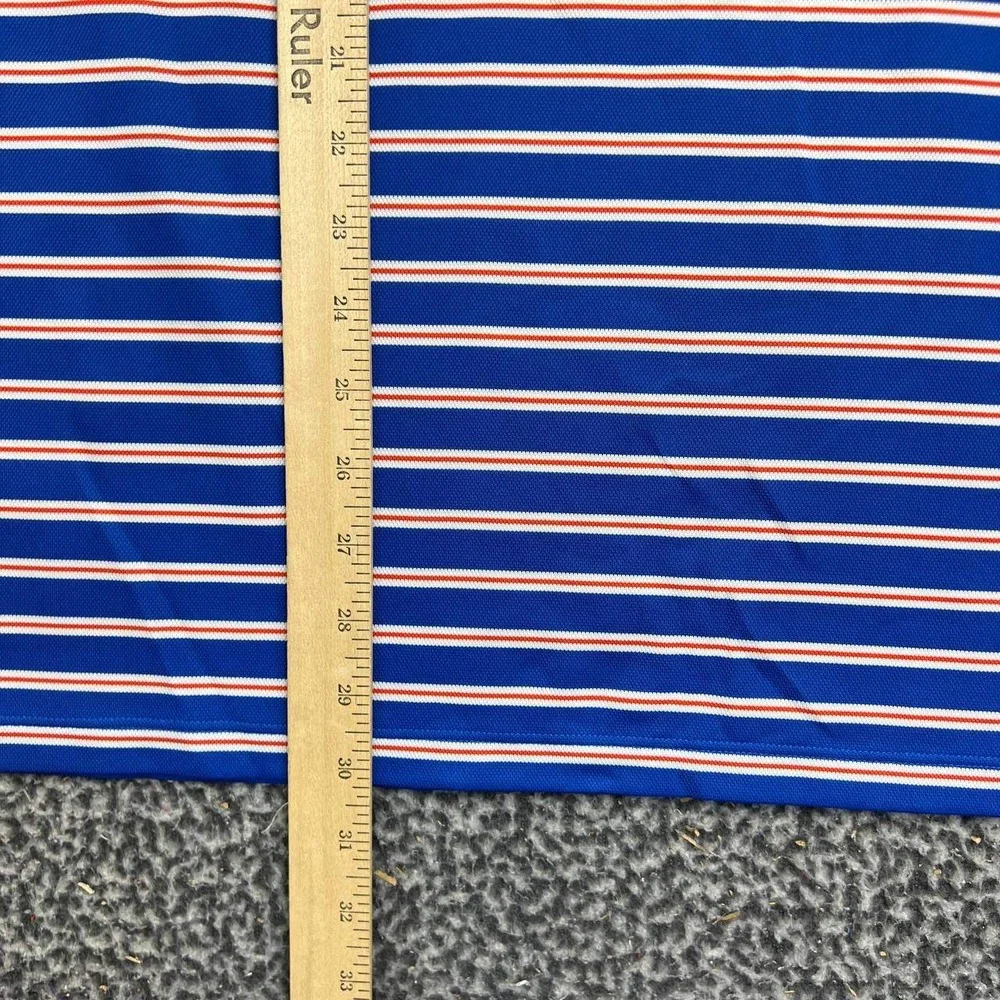 Air Jordan Florida Gators Dri-Fit Polo Shirt Men Extra Large Blue Striped New XL